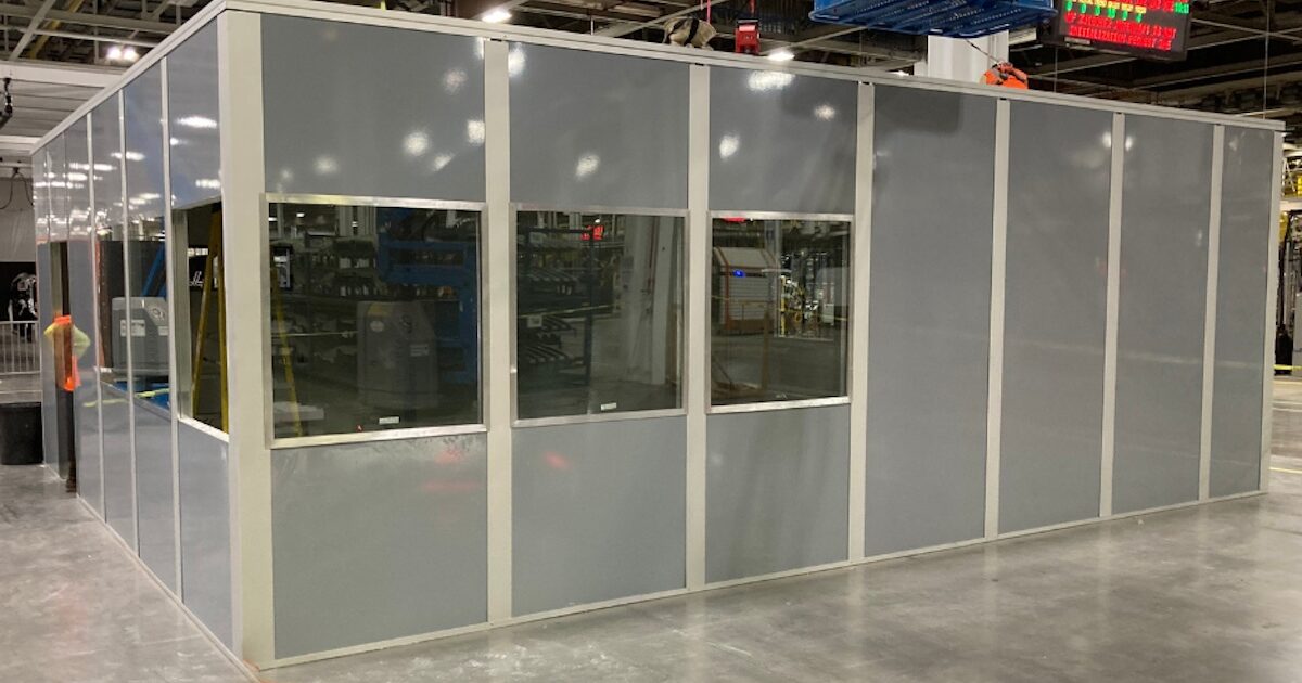 Modular Team Room Industrial Applications